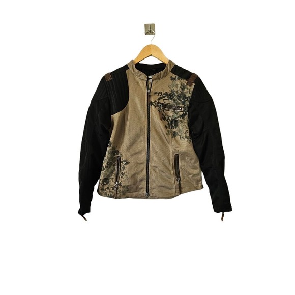 Harley Davidson Riding Gear Jacket Mesh Embroidered 1905 LARGE‎ - Picture 2 of 9